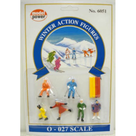 6051 Winter Action Figures (6) O Multi-colored