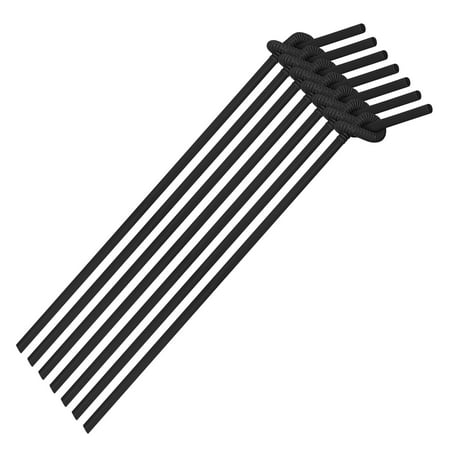 MIANHT Black Disposable Plastic Straws Bent DIY Straws Creative Milk Tea Drink Straws - 2022 Black Disposable Plastic M-#5674