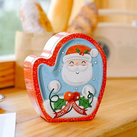 Usupdd New Fashion Christmas Gloves Tinplate Box Toys Christmas Candy Tins Children Gift Boxes Tins - 2022 New Toys Christmas Gloves Tinplate a-a#2292