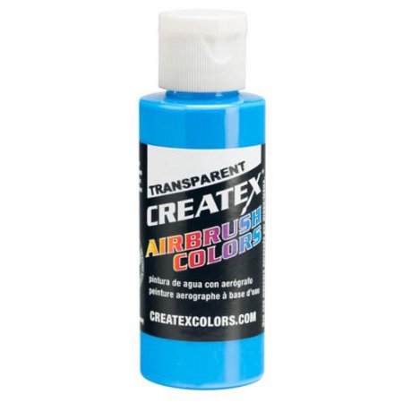 2oz Createx Caribbean Blue Transparent 5105 - 2z Airbrush Paint Color