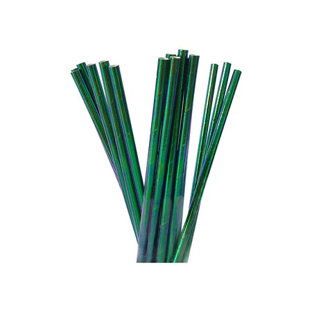 Disposable Paper Straws Glitter Pearl Film Straws Rainbow Straws Holiday Decoration SA9