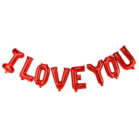 Miximx Love Letters Foil Balloons Birthday Wedding Party Anniversary Decor Valentine S Day - Gifts Ltz MiximxLove Letters Foil a-a#9980