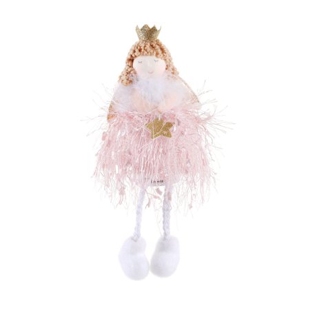 MIANHT Christmas Angel Plush Doll Pendant Xmas Tree Hanging Decoration Party Ornaments - 2022 Christmas Angel Plush N-#7263