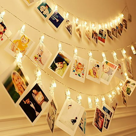 20Lights 3Meters Transparent Photo Clip Bedroom Decoration Holiday String Lights 20ZNQ20A#3443 2022 Latest 20Lights 3Meters Transparent