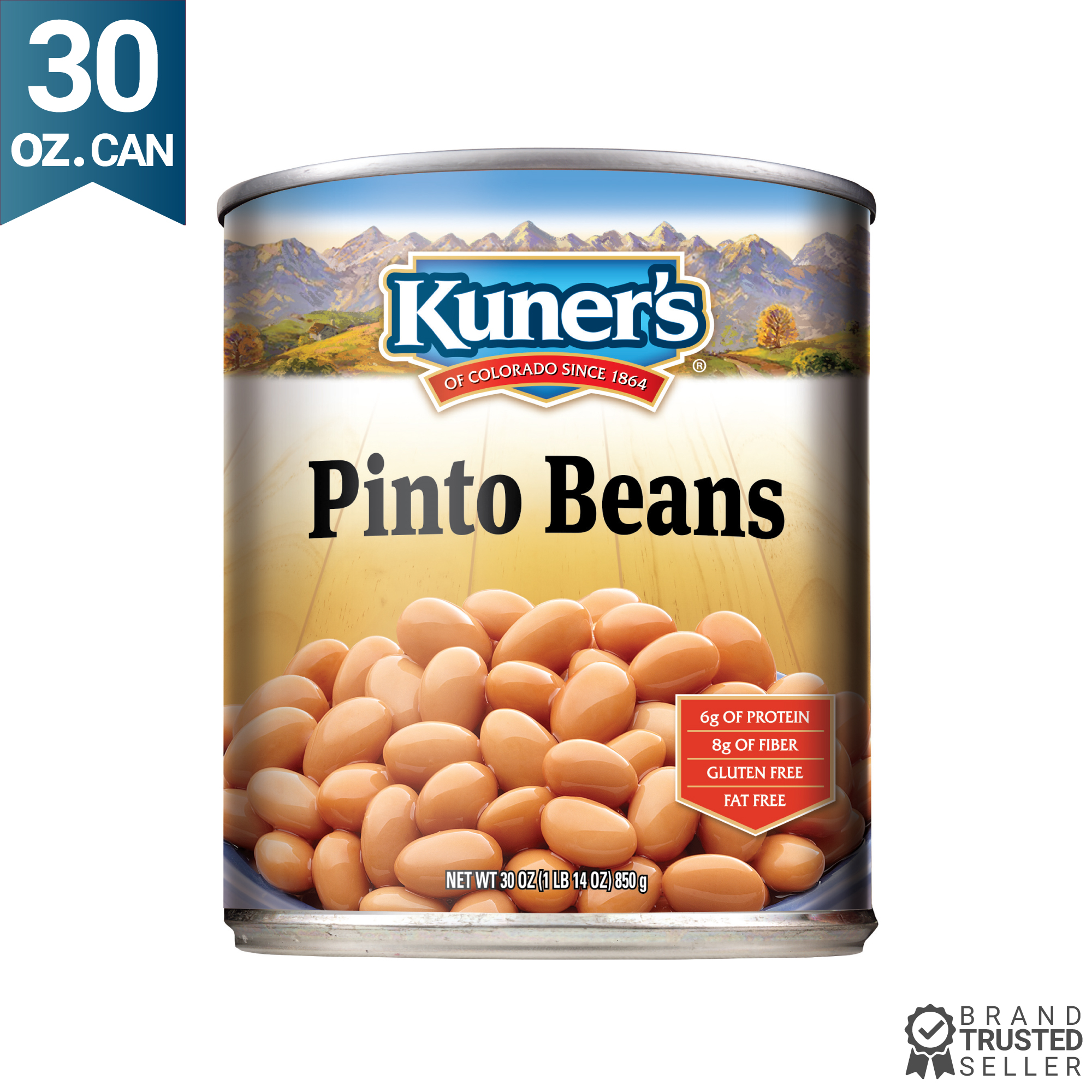 Kuner S - Pinto Beans - 30 Oz. Can