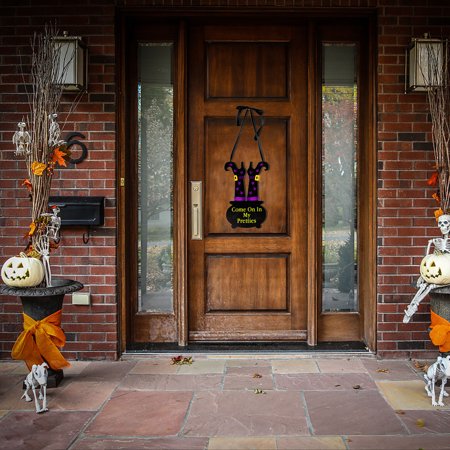 Halloween Doorplate Pendant Decoration Halloween Wooden Listing Party Listing Halloween Decorations-a#3119 2022 Halloween Halloween Doorplate Pendant