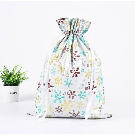 DDgui New Fashion New Christmas Gift Bag Drawstring Gift Bag Christmas Aluminum Foil Bag Christmas Gift Bag DDgui LAA220927-47483