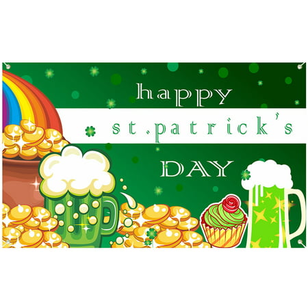 Miximx St.Patrick S Day 2022 Decoration Banner Luck Leaf Garland Party Decorations - Gifts Ltz MiximxSt.Patrick S Day 2022 a-a#35317