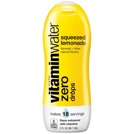 Glaceau, Vitamin Water, Squeezed Lemonade Flavor Enhancer with Vitamins, Lamonade