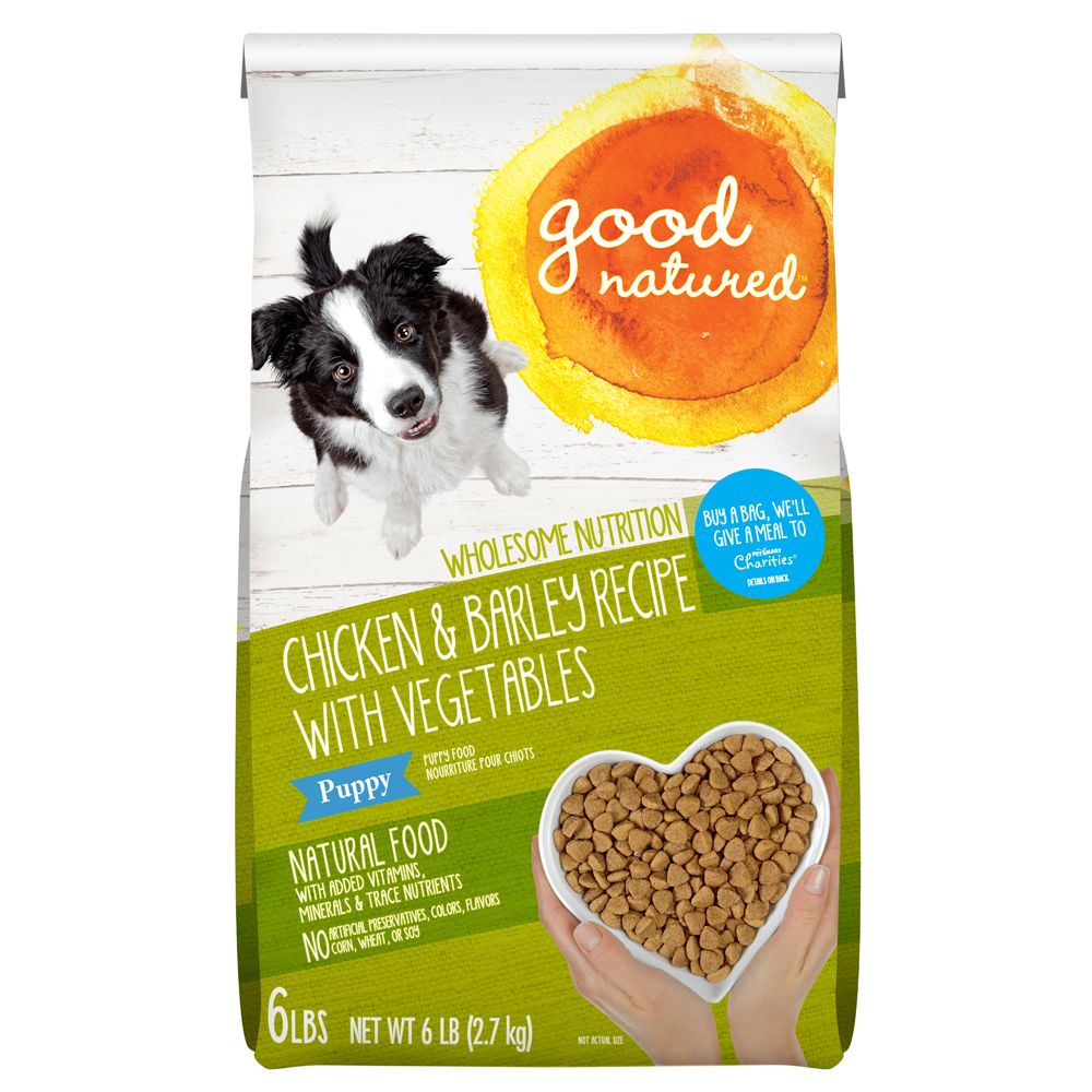 Good Natured, Puppy Food - Natural, Chicken and Barley Size: 6 Lb