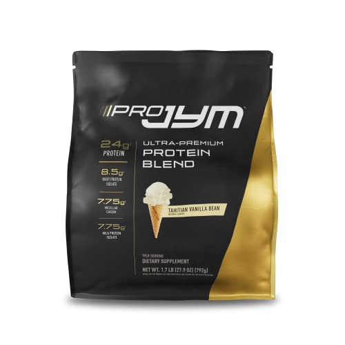 JYM Supplement Science, Pro JYM, Ultra-Premium Protein Blend, Tahitian Vanilla Bean, 1.7 Lb (792 G)