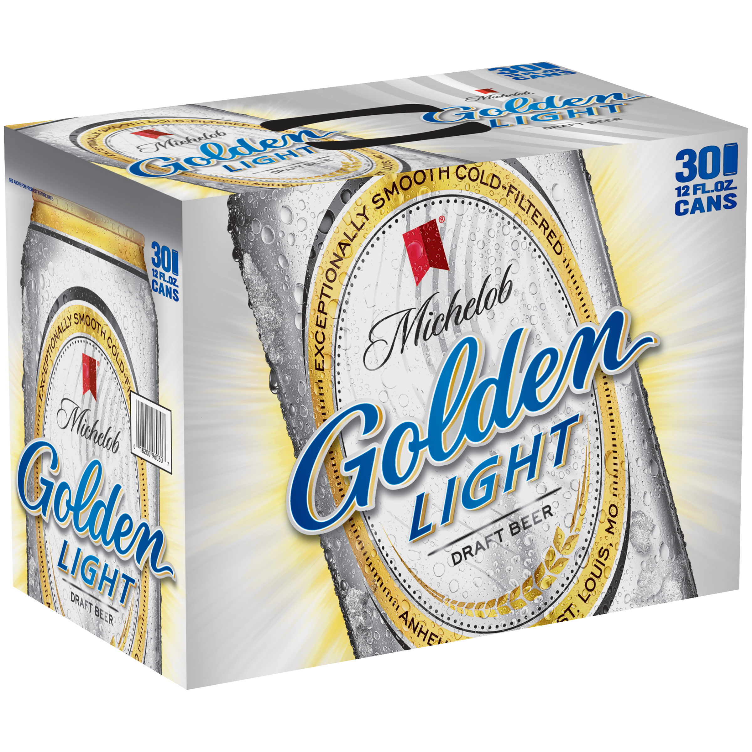 Michelob® Golden Light Draft Beer, 30 Pack 12 Fl. Oz. Cans