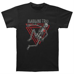 Alkaline Trio Men's Skeleton T-shirt Large Black