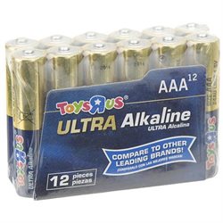 Toys R Us Ultra-alkaline Aaa Size Battery 12-pack
