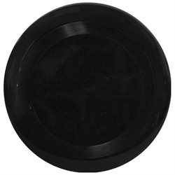 10 Flying Frisbee Style Hard Plastic Disc -black (case Pack of 100) Promo Item Your Logo Here