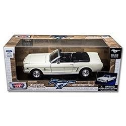 Motormax 1/24 Scale 1964 Ford Mustang Ac Convertible-white-case Pack of 6-promo Item Your Logo Here