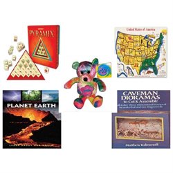 Children's Fun & Educational Gift Bundle - Ages 6-12 Years [5 Piece] No. Dbund-6-12-9980