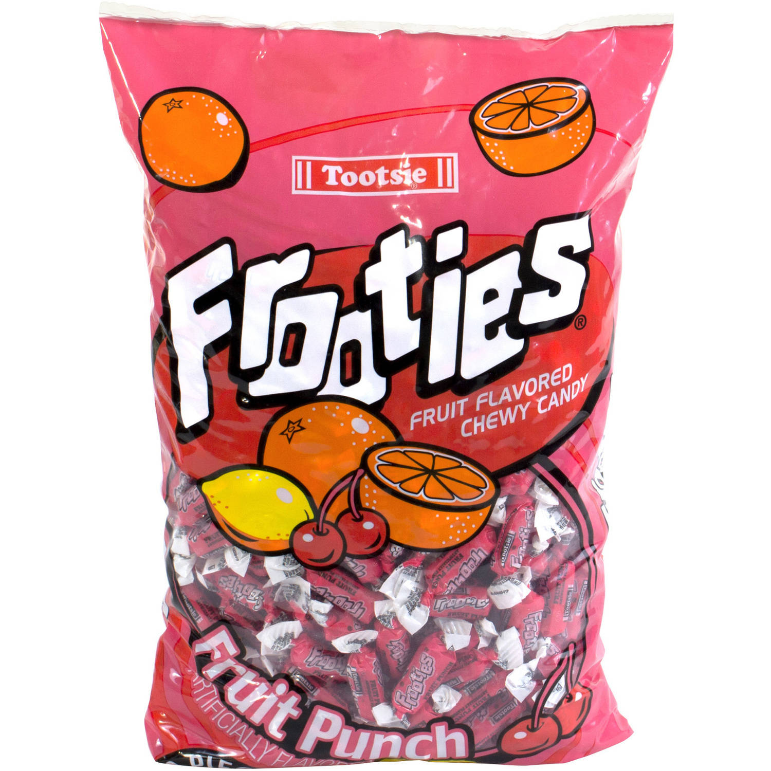 Tootsie Frooties Fruit Punch Fruit Flavored Chewy Candy, 360 Count