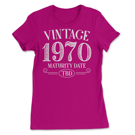 Born in Year 1970 Vintage Shirt - Maturity TBD