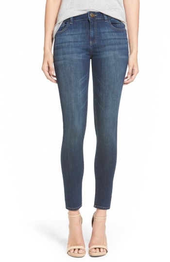 Women's Dl1961 'margaux' Instasculpt Ankle Skinny Jeans, Size 23 - Blue