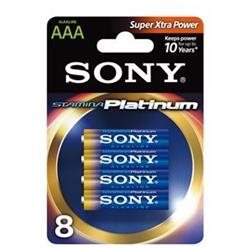 Sony Stamina Platinum Am4ptb8d - Battery - Aaa - Alkaline X 8