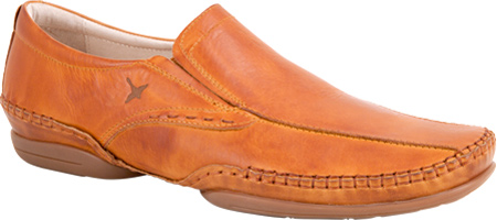 Pikolinos Puerto Rico 03A-6222 Leather Men's Loafers Shoes - Brandy - Size:UK 8