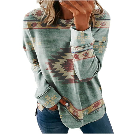Sentmoom Long Sleeves Lightweight Slim Blouse  Shirts for Women Dressy Casual Elegant Fitted Tee Tops Round Neck Casual Pullover Blouse Solid Regular 
