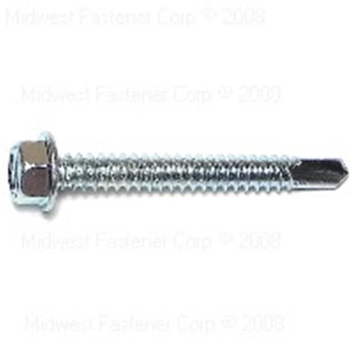 Midwest Fastener 7786 14 X 2 Hex Washer Self-drilling Screws - 1500 Piece