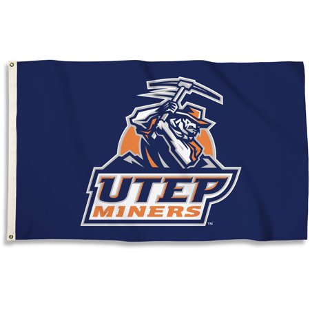 TEXAS EL PASO MINERS 3 X5  FLAG