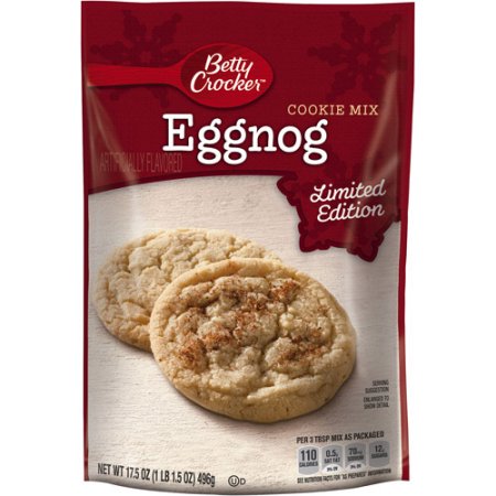 BETTY CROCKER, COOKIE MIX, EGGNOG, EGGNOG