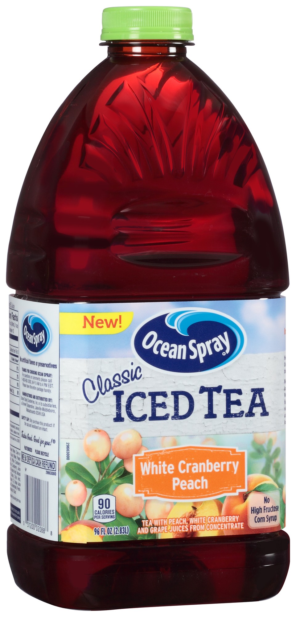 Classic Iced Tea, White Cranberry Peach