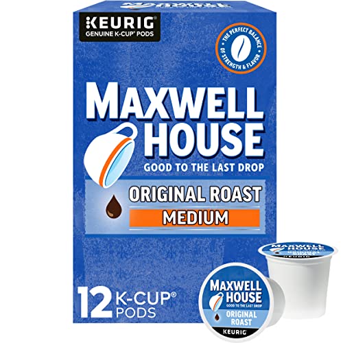 Maxwell House Original Roast Keurig K Cup Coffee Pods (12 Count)