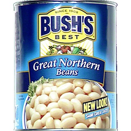 Bush's Best Great Northern Beans, 110 Oz, (pack of 6)