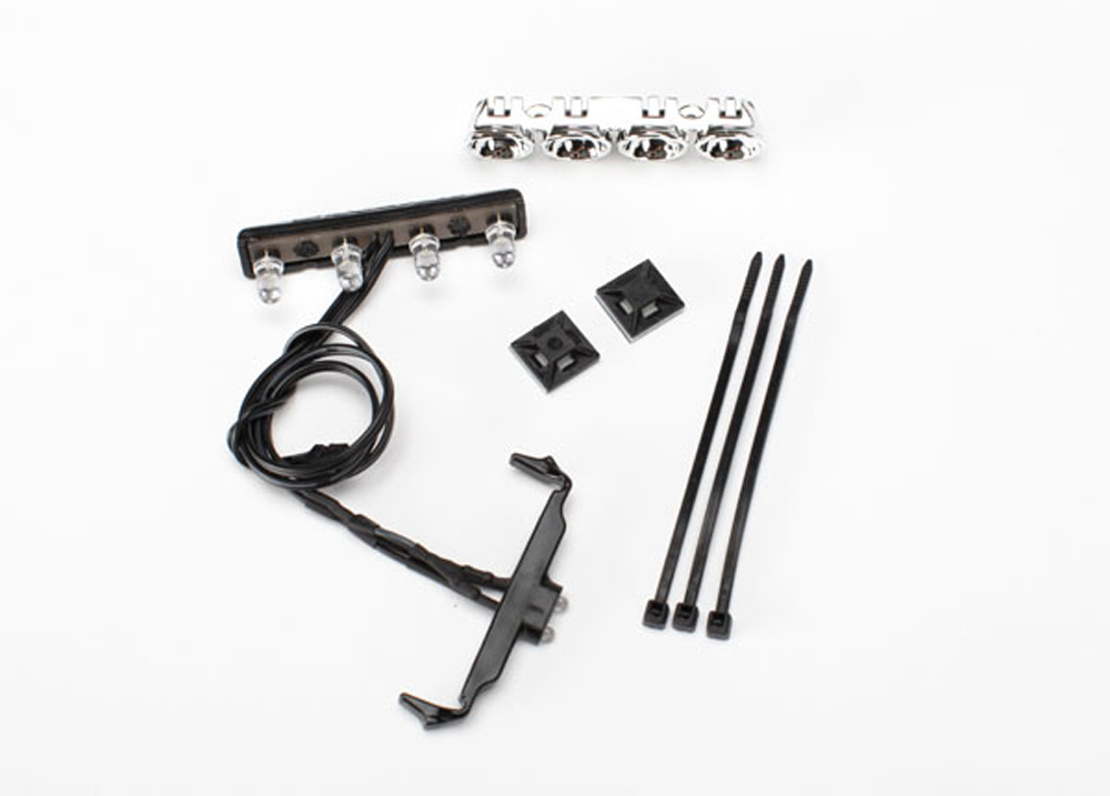Traxxas 7287 LED Lightbar Roof Chrome 1/16 Summit VXL