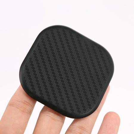Usupdd New 2Pcs Car Vehicle Stylish Water Cup Bottle Holder Pad Non-slip Silicone Mat Usupdd WAA220817-4890