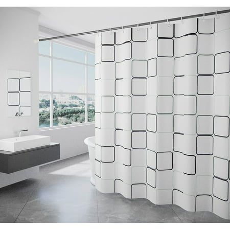 DDgui New Upgraded Shower Curtain Polyester Shower Curtain Waterproof Bathroom Curtain DDgui WAA220922-4973