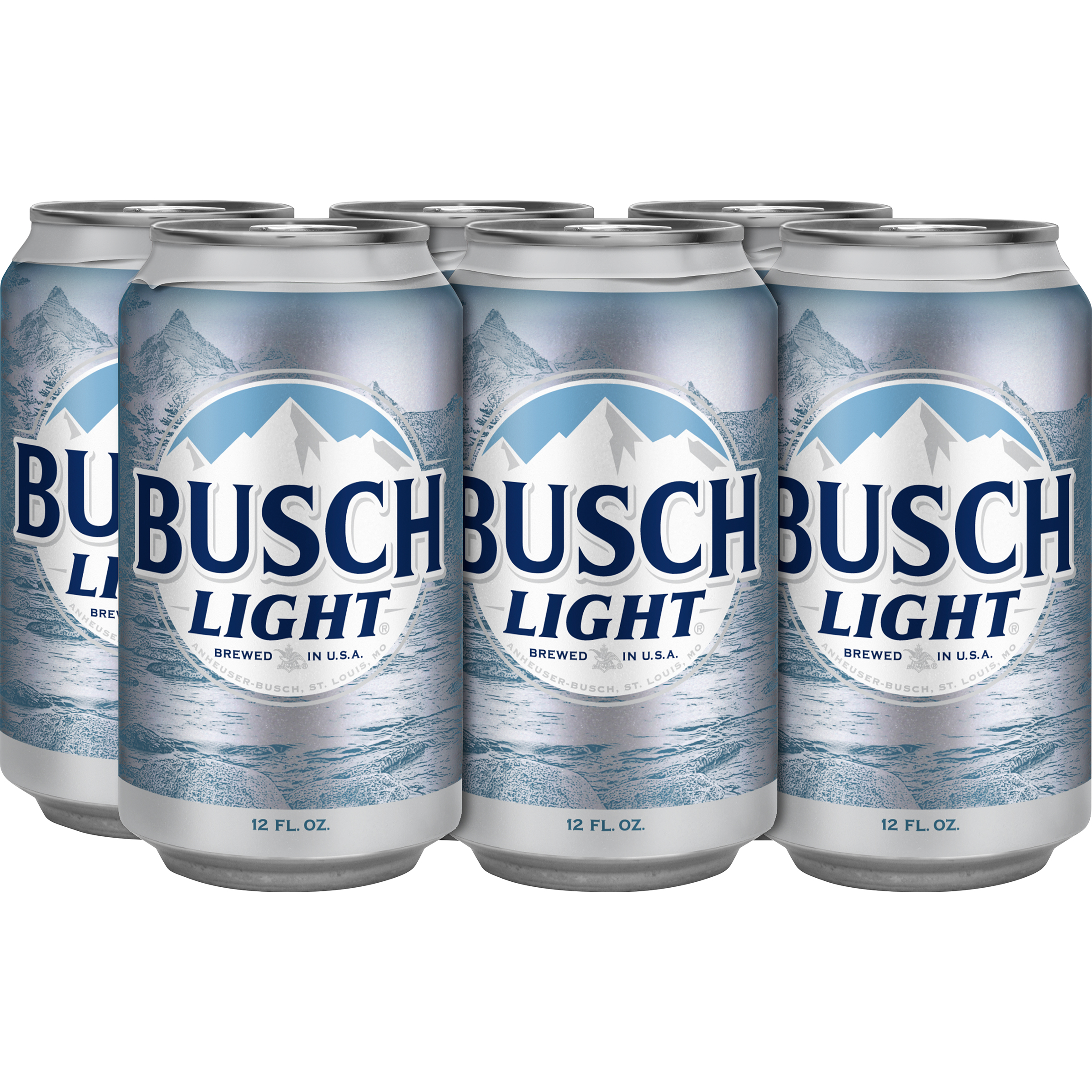 Busch Light® Beer, 6 Pack 12 Fl. Oz. Cans