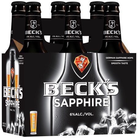 Becks Sapphire Pilsner, 6 Pk 12 Fl. Oz. Bottles