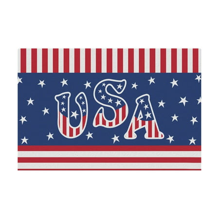 DDgui New Fashion Independence Day Decorative Door Mat Bathroom Living Room Welcome Floor Mat DDgui LAA220927-48575