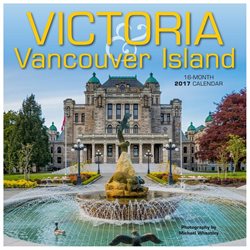 Victoria and Vancouver Island Mini Wall Calendar by Wyman Publishing