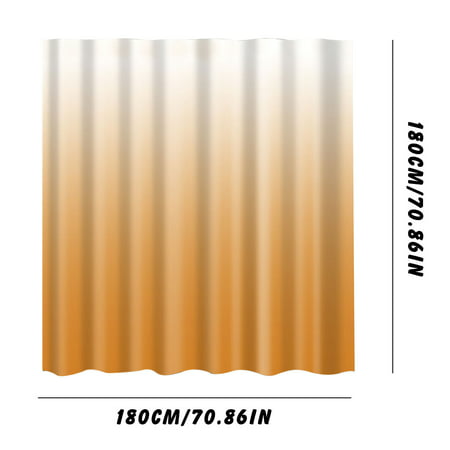 Poz#4875，Shower Curtain Polyester Shower Curtain Waterproof Bathroom Curtain，L#4875 KL3