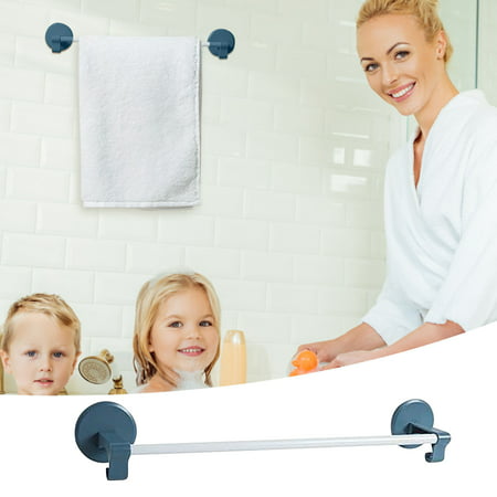 Miximx Bathroom Towel Rack Hole Free Towel Rod Single Pole Hanger Bathroom Towel Rack Household Towel Rack 220729-2554 Miximx LTZ