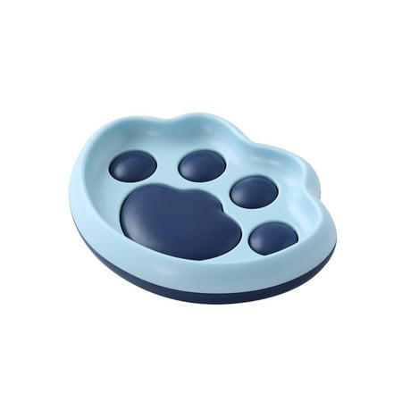 DDgui New Upgraded 1PC Perforated Soap Dispenser Bathroom Soap Dish Cat Paw Wall-mounted Soap Shelf DDgui LDD220922-6051