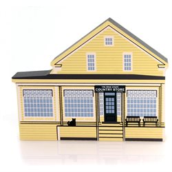 Cats Meow Village Blue Churn Country Store Americas Back Roads New York, 3.75 in. - 8994 Cm