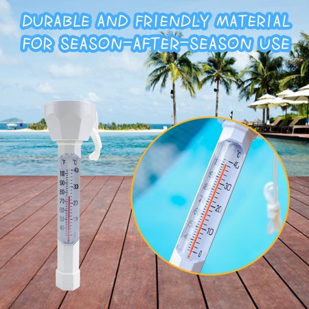 Miximx Swimming Pool Thermometer with Large Easy-to-Read Temperature Display 100ML - for Gifts  Sport & Recreation Swimming Pool Thermometer a-a#5499