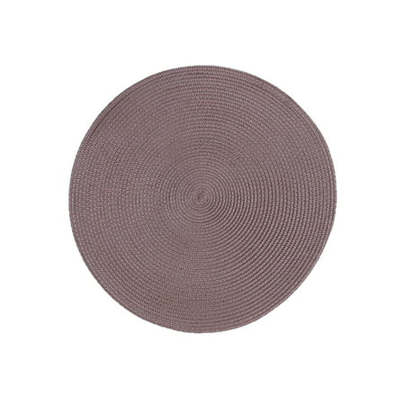 MIANHT PP Woven Table Mat Western Place Mat Household Waterproof and Oil-proof Pad Heat Insulation Pad - 2022 PP Woven Table M-#6755