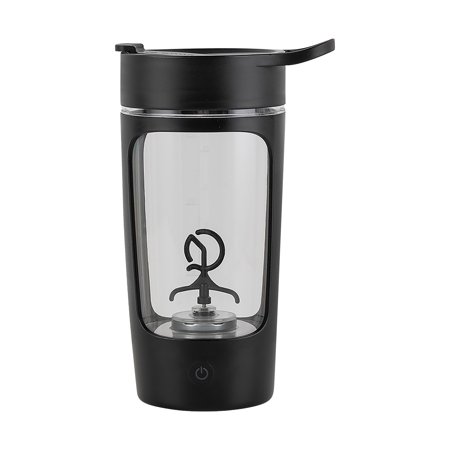 Automatic Mixing Cup Milk Stir Cup Protein Powder Electric Shaker Bottle - Uscallm 2022 Black H#4962-a-H#4962