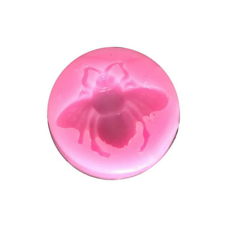 Buodes DIY Bee Silicone Mold Honey Bee Festival Cake Candy Chocolate Mold