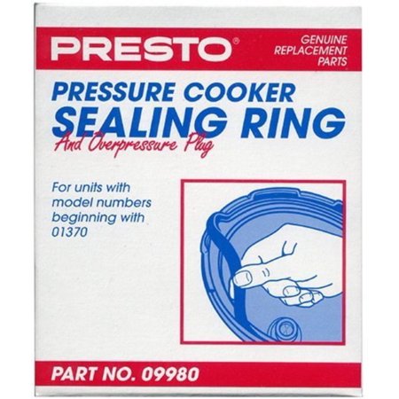 9980 Pressure Cooker Sealing Ring  This Is an O.E.M. Authorized Part by Presto