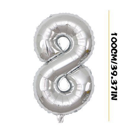 FengLS Used for Birthday Party  Anniversary Celebration 100 Cm Number Decoration 09-Kitchen-12A#9335 Home Kitchen MYFUsed for Birthday